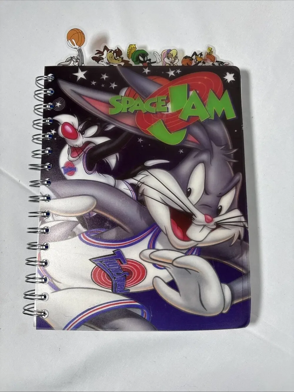 Space Jam Spiral Notebook Journal Tabbed Dividers FREE SHIPPING